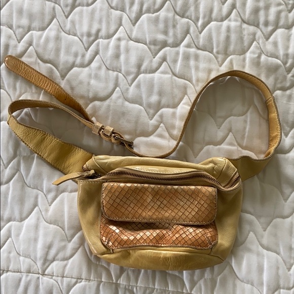 Free People Handbags - Free people snake skin fanny purse